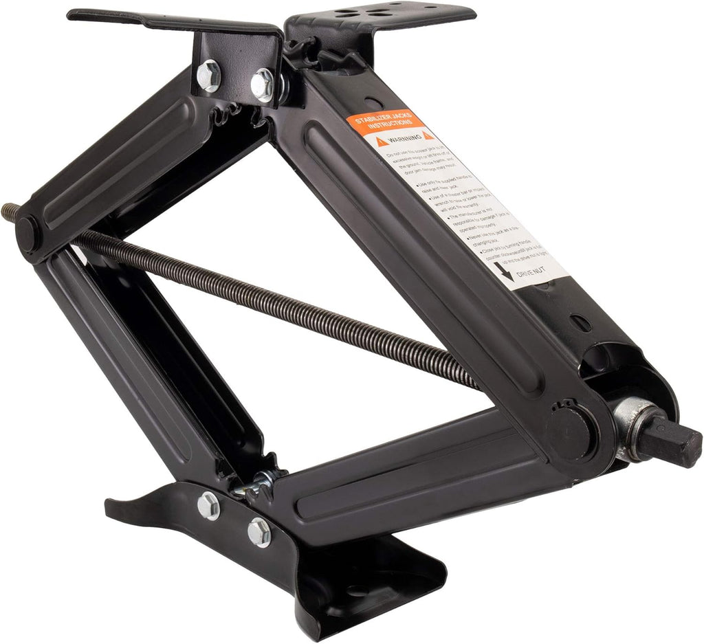 RV 24" Scissor Jack 5000 LB Capacity Heavy Duty Leveling Jack 2 Pack G44747