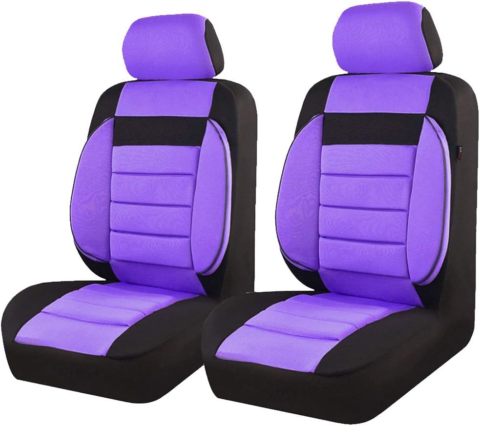 6PCS Black And Blue Car Seat Covers Set L54049