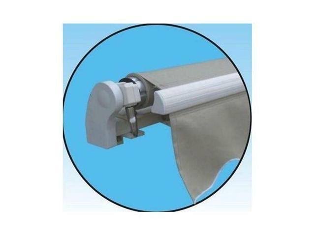 Sand Color Retractable Patio Awning 13 x 10 ft Canopy K85512