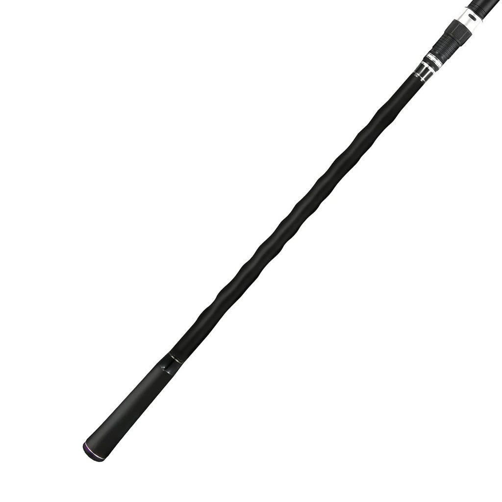 Carbon Fiber Travel Surf Spinning Fishing Rod 2pc Q77655