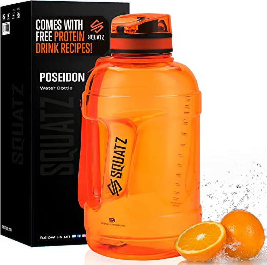 78 Oz Wide Mouth Sports Water Bottle with Carrying Strap R5843