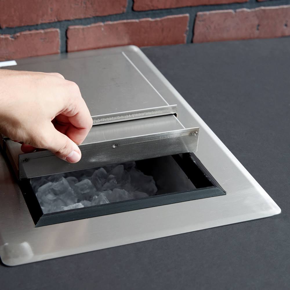 Stainless Steel Drop-In Ice Bin X91607