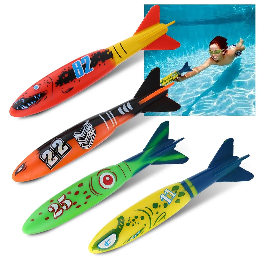4pcs Swimming Pool Diving Toys B973609