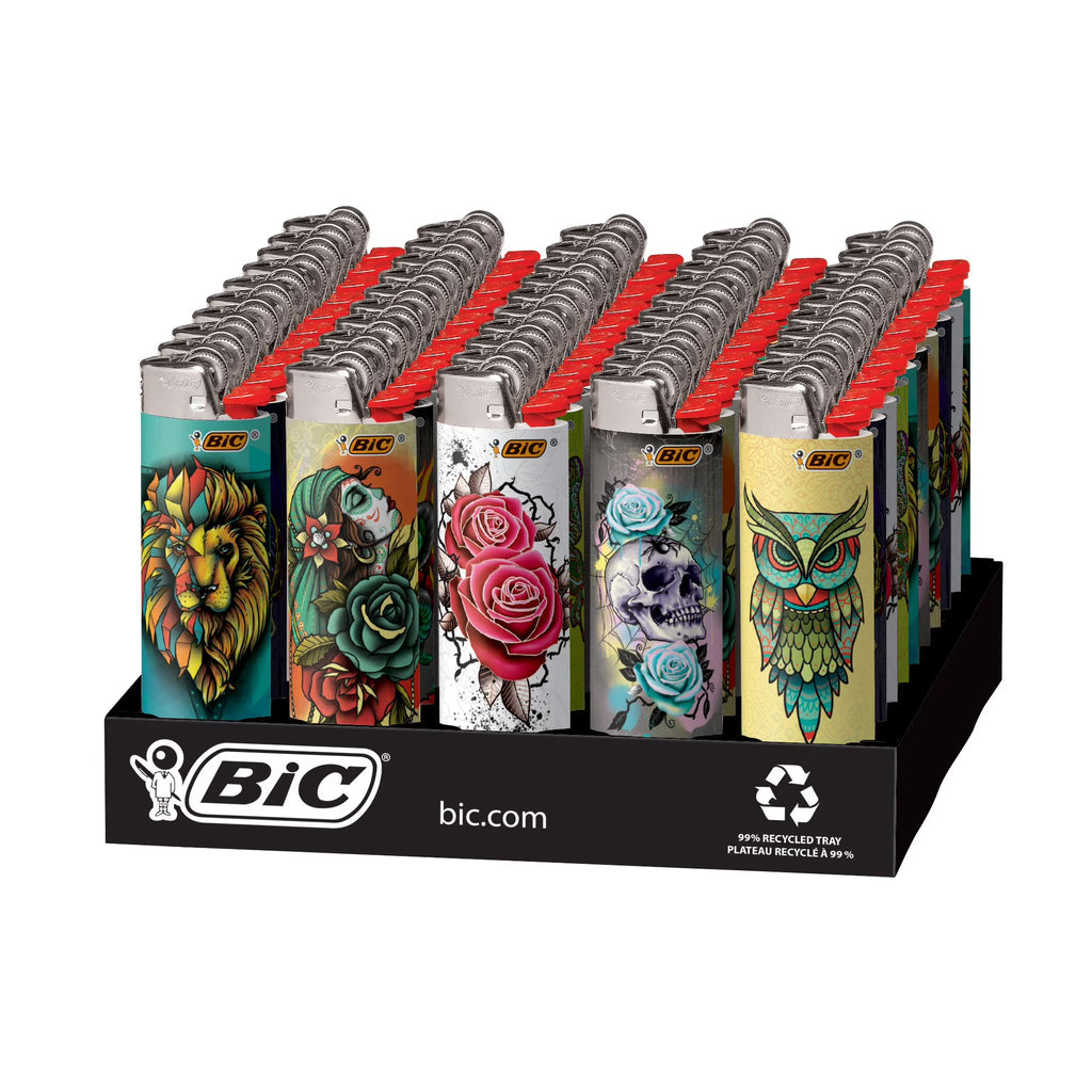 50 Count Assorted Lighter Designs J952