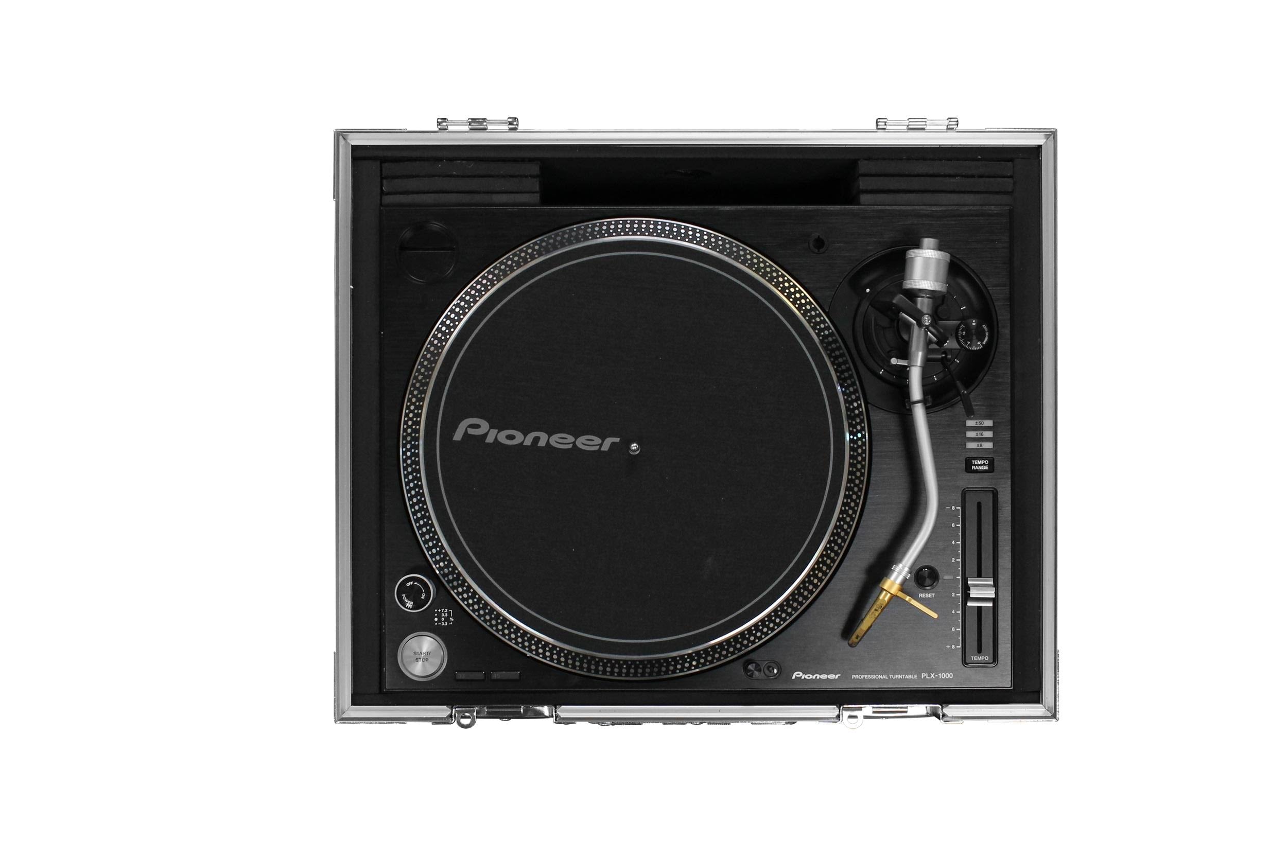 White Universal Turntable Flight Case K228