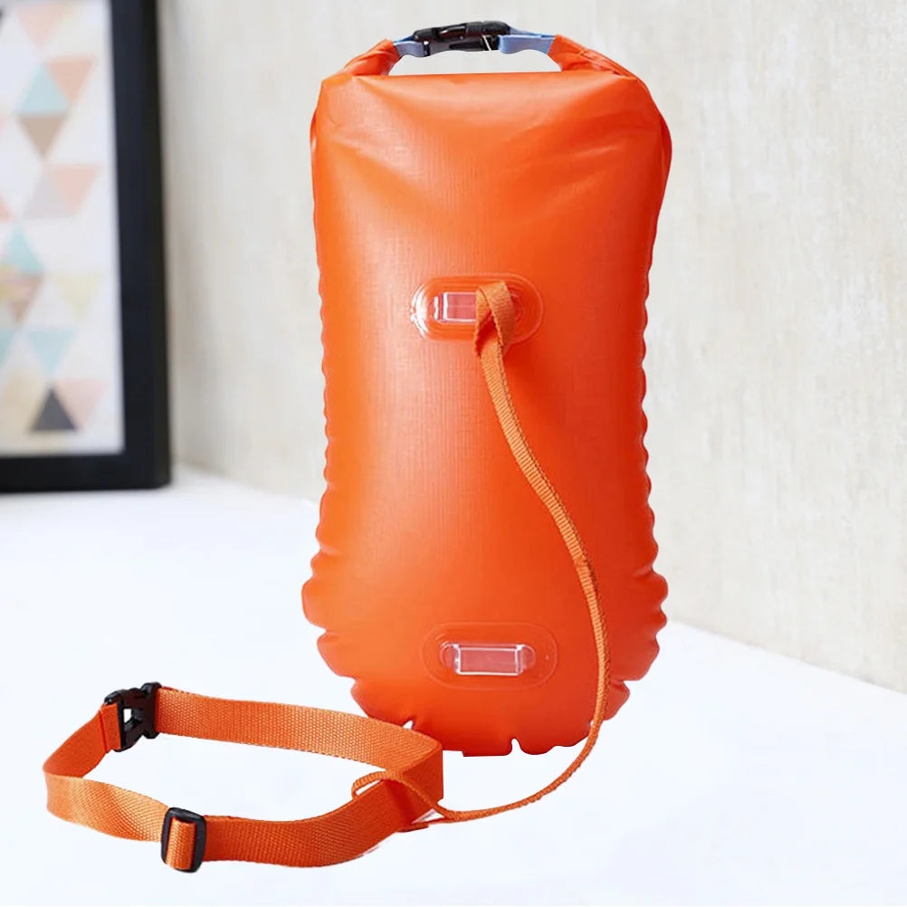 Orange Ultralight Swim Safety Float Bag V7364