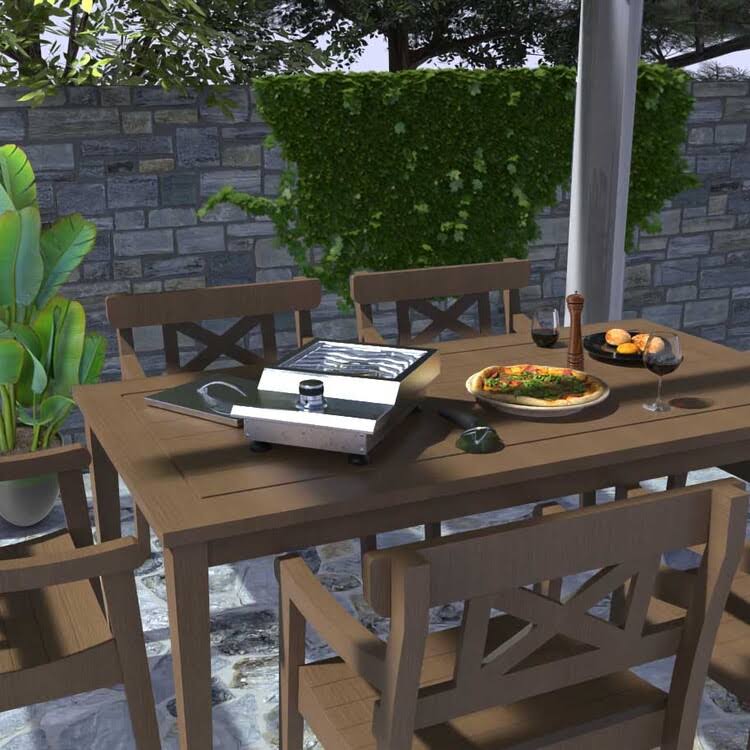 Single Burner Natural Gas Counter-Top Cooktop W741